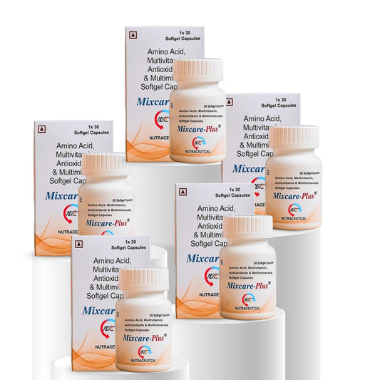 Multivitamin Antioxidents Soft Gel 30 Capsules Bottle Pack of 5